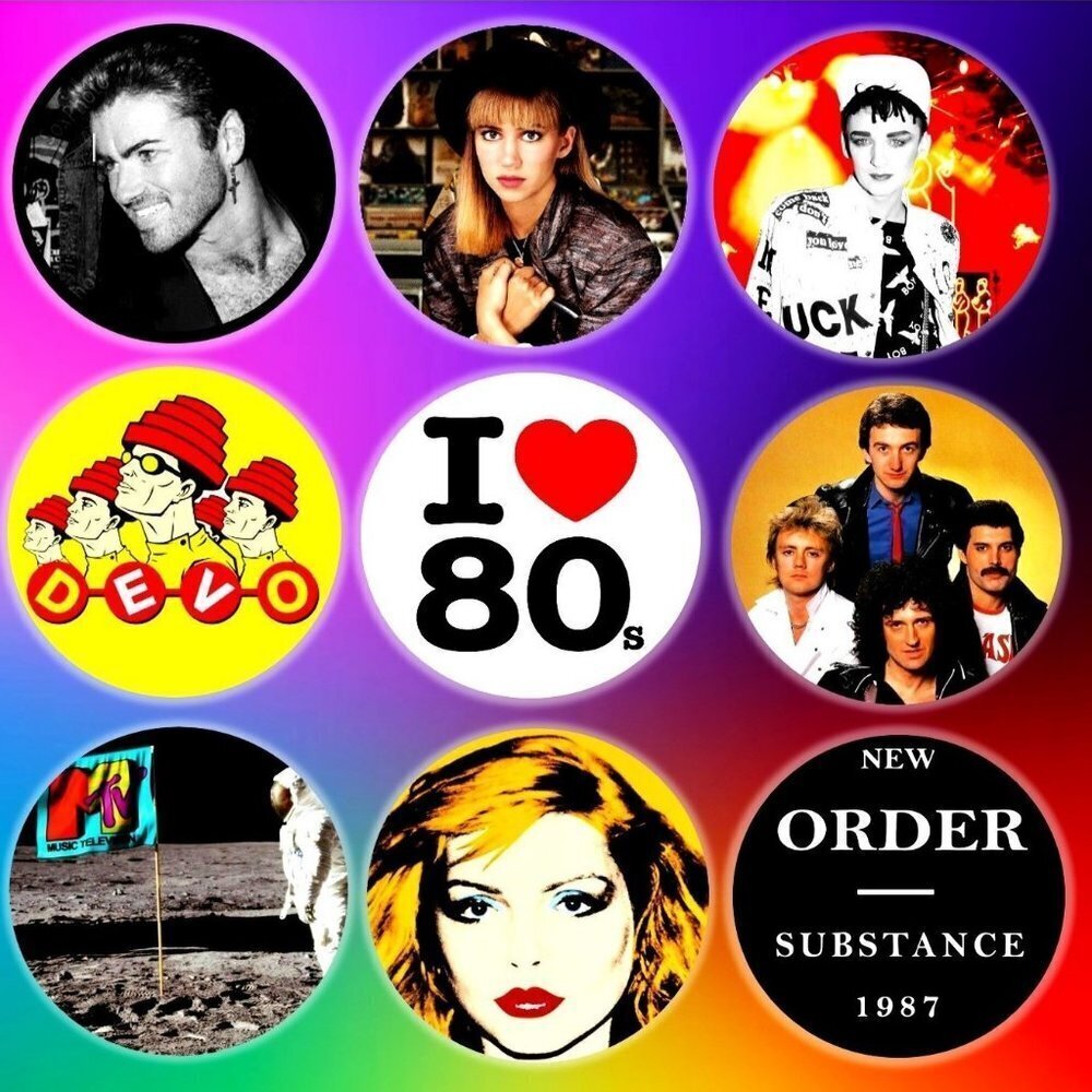 80's Band Buttons For Backpack Music Lover Gifts